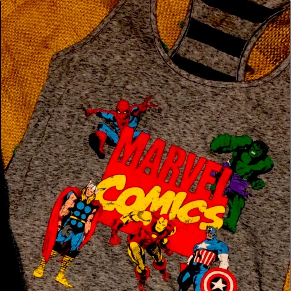 Marvel Comics Tank Size Small